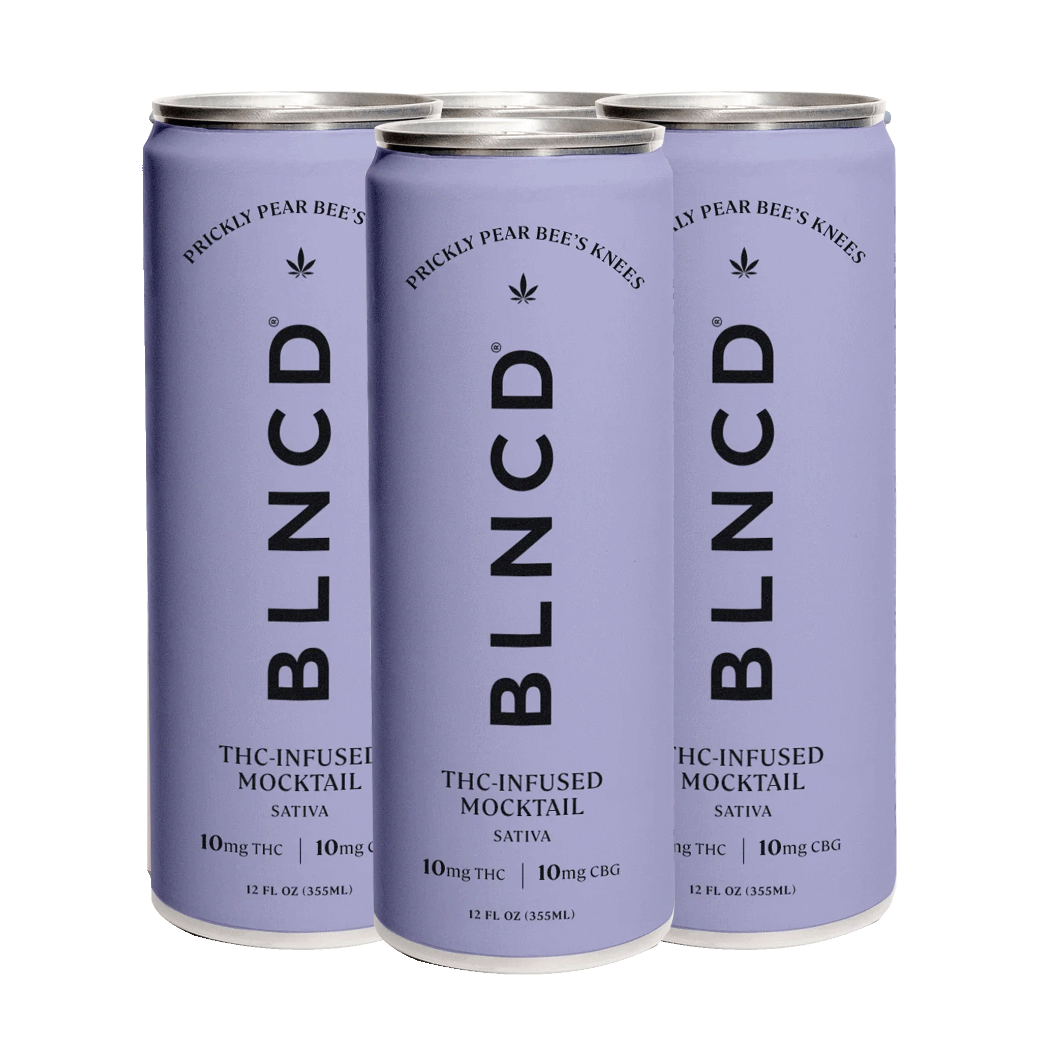BLNCD Delta 9 THC Mocktail 10mg - Prickly Pear Bee's Knees · Smokeless