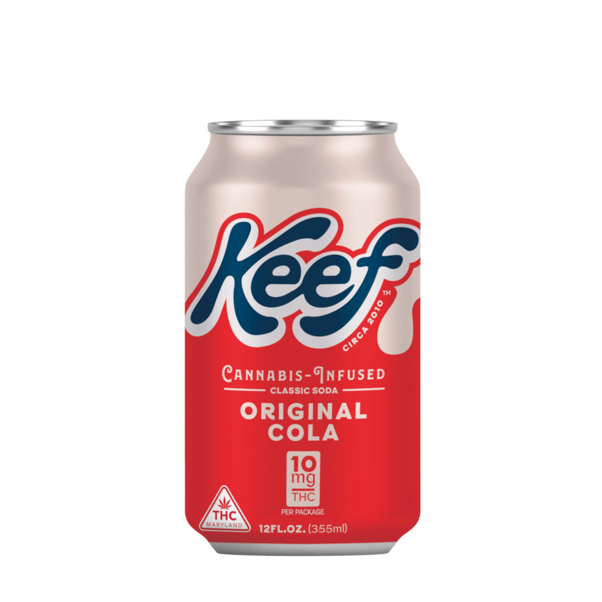 Keef THC Sodas 10mg - Smokeless - Vape THC CBD