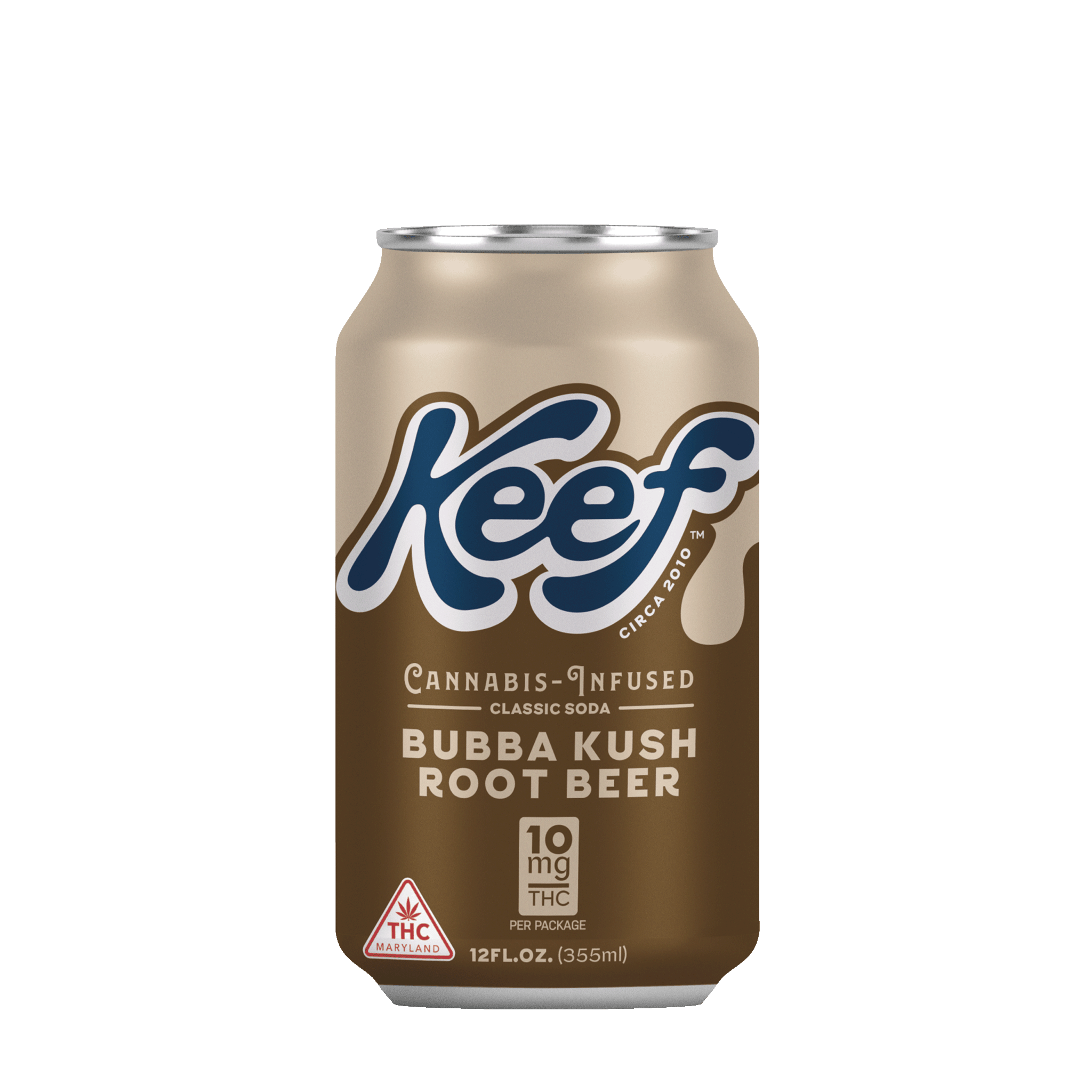 Keef Bubba Kush THC Root Beer 10mg - Smokeless - Vape THC CBD